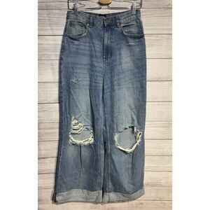 BDG Urban Outfitters Jeans 27 Skater Baggy Distressed Wide Leg High-Rise